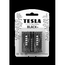 Батарейки Tesla C BLACK+ LR14 / BLISTER FOIL 2 шт.