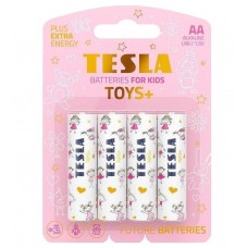 Батарейки Tesla AAA TOYS+ GIRL LR03 / BLISTER FOIL 4 шт.