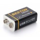 Акумулятор крона Beston USB 9v Li-ion 1000mAh