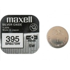 Батарейка Maxell "таблетка" SR395/927SW 1шт/уп