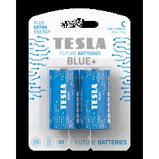 Батарейки Tesla С BLUE+ R14 / 1,5V / BLISTER FOIL 2 шт.