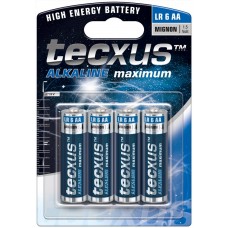 Батарейка Tecxus AA 2700mAh x4шт Alkaline Mangane(75.02.3633)