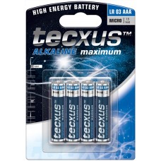 Батарейка Tecxus AAA 1200mAh x4шт Alkaline LongLi(75.02.3631)