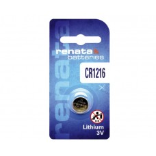 Батарейка RENATA CR1216 Lithium, 3V, 1х1 шт