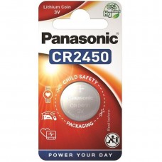 Батарейка PANASONIC CR-2450 Lithium, 3V, 1х1 шт