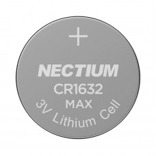 Літієві батарейки Nectium "таблетка" CR1632 5шт/уп