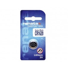 Батарейка RENATA CR1620 Lithium, 3V, 1х1 шт