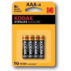 Батарейка Kodak XtraLife LR03 1x4 шт. блістер (30044)