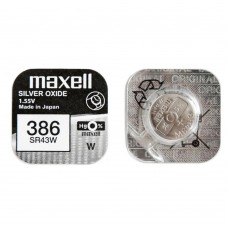 Батарейка Maxell "таблетка" SR386/43W 1шт/уп