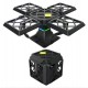 Квадрокоптер Drone Knight Cube 414 з WiFi камерою Black (SMT15592759456)