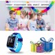 Смарт-годинник KID Watch Дитячий Розумний годинник GPS+WiFi з вологозахистом IP67 Синій з блакитним