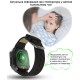 Smart годинник дитячий з GPS відстеженням Nectronix LT-25, з підтримкою 4G, термометром, камерою, сенсорним екраном