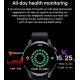 Розумний годинник Uwatch Blizar i29 Black Metal