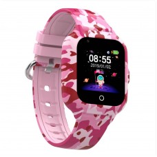 Дитячий розумний GPS годинник з відеодзвінком Wonlex KT22s Pink (SBWKT22SP)