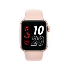 Смарт-годинник Smart Watch IWO 12 series T500 з тонометром Gold/Pink (SW0001T500P)