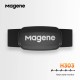 нагрудний датчик пульсу Magene H303 Монітор серцевого ритму, Bluetooth BLE 4.0 та ANT+ для Garmin | Polar | Bryton | Wahoo | Lezyne | Apple Watch