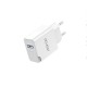 Мережевий зарядний пристрій Aspor A827 IQ (USB/2.4A)- білий