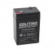 Акумулятор свинцево-кислотний GDLITING GD-645 6V 4.0Ah (3_00394)