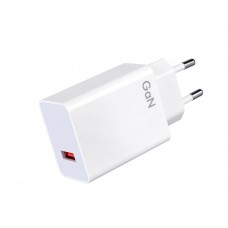Мережевий зарядний пристрій Xiaomi MDY-12-EQ 55W + USB кабель Type-C- білий
