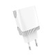 Мережевий зарядний пристрій Aspor A811 (2USB/2.4A)- білий